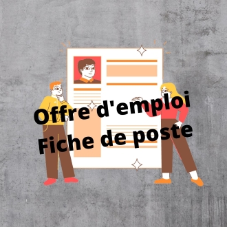 Support offre d'emploi, fiche de poste