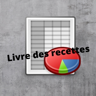 Tableau suivi livre recettes chiffre d'affaire facturation